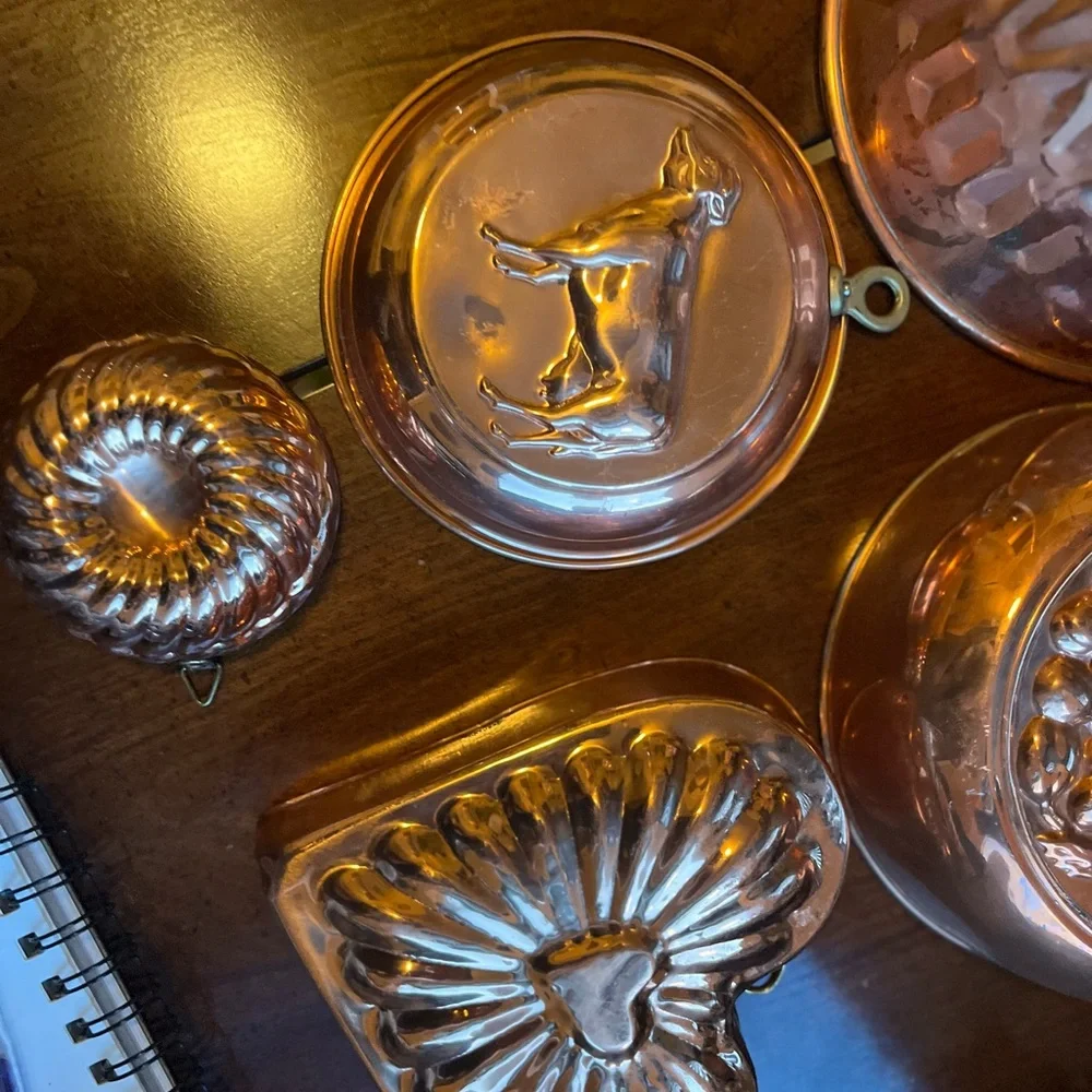 Vintage copper set
